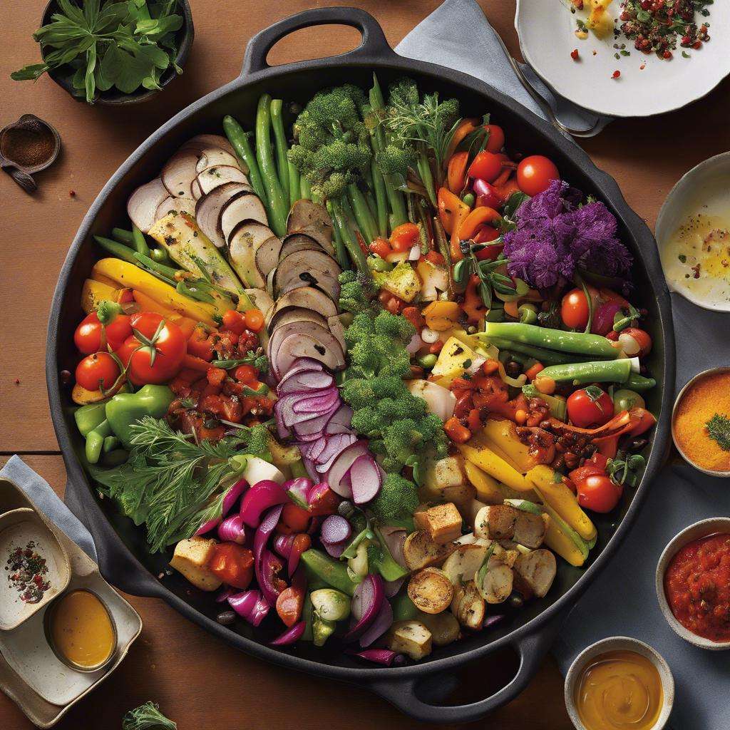 Creative one-pan recipe image